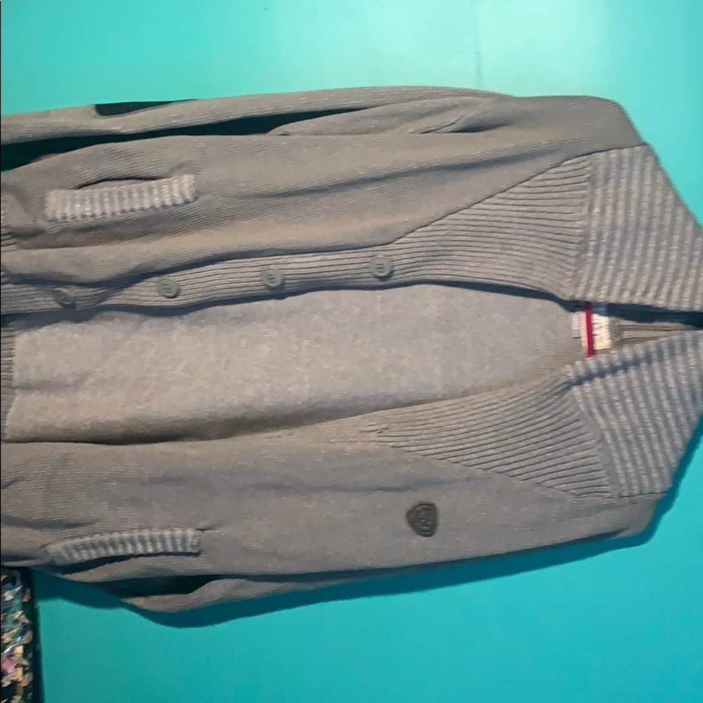 Elbow patches cardigan